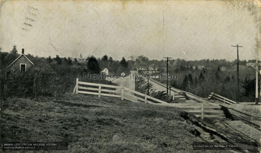 Postcard: Greenfield, New Hampshire, from near Otter Lake